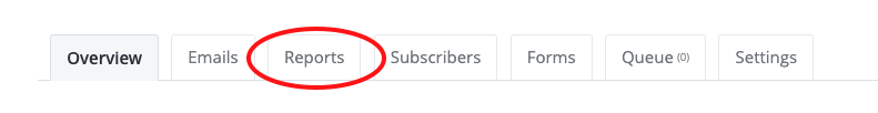 reports tab
