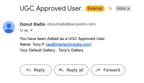 ugc approved email