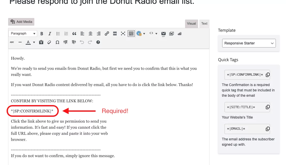 double opt-in text
