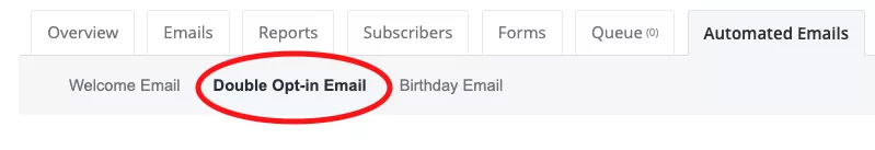 double opt-in tab