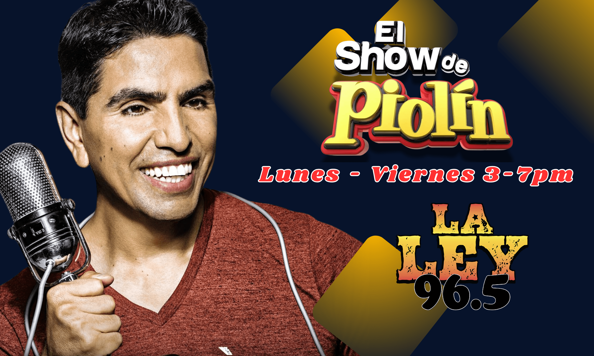 el show de piolin piolin la ley 965 965 la ley 965fm kpsl Bakersfield radio Cumbias