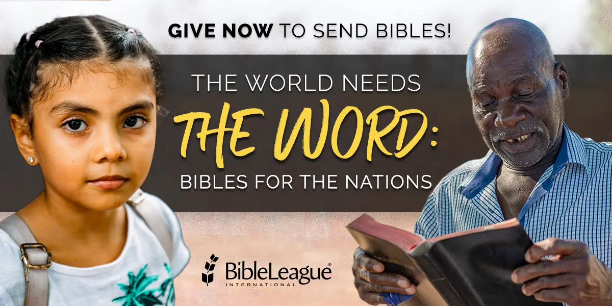 The Bible League Give Now Campaign