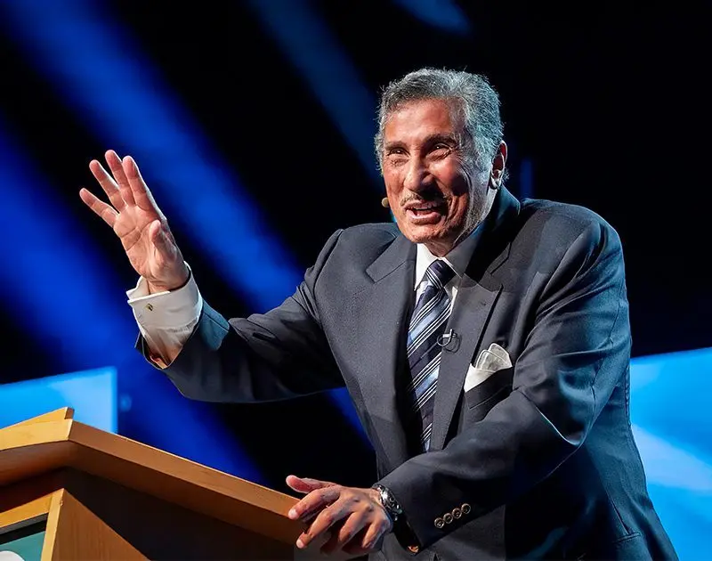 Dr. Michael Youssef in the pulpit
