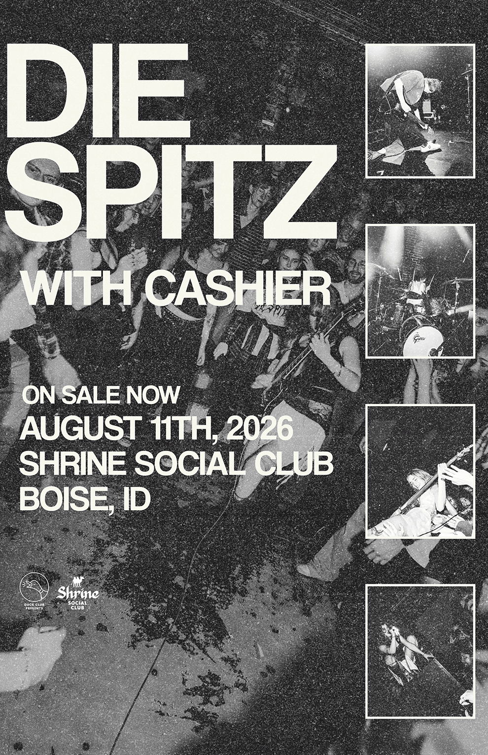100.3 The X Welcomes – Die Spitz – August 11 – Shrine Social Club