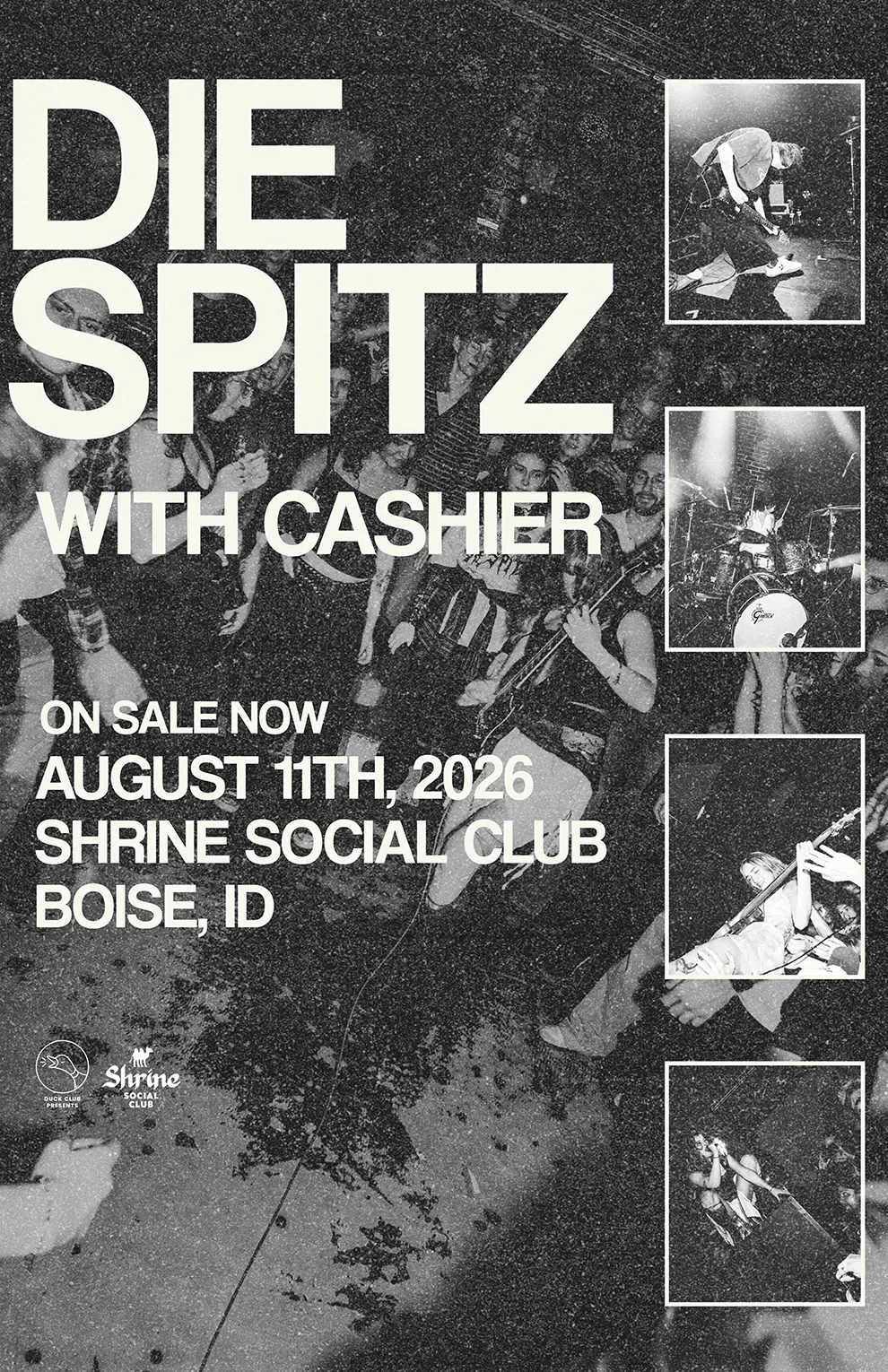 100.3 The X Welcomes – Die Spitz – August 11 – Shrine Social Club