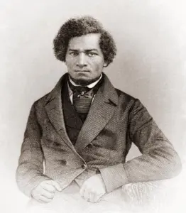Early portrait of Fredrick Douglass