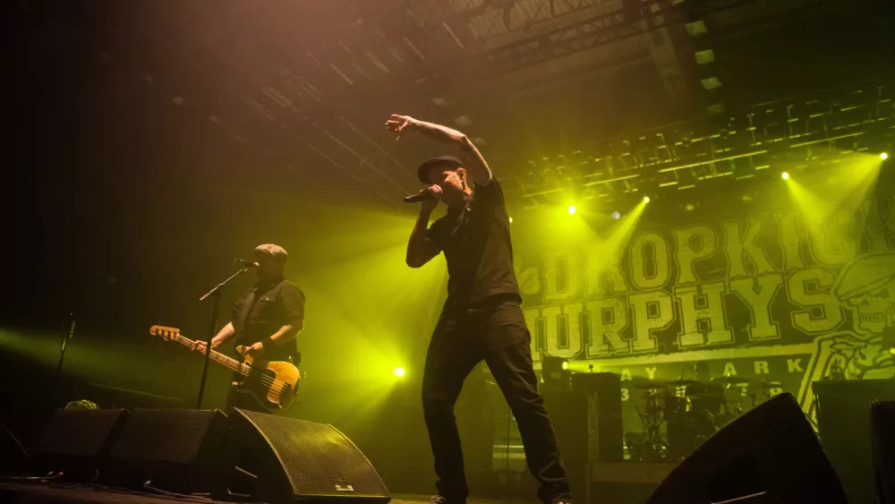 Dropkick Murphys (Al Barr and Ken Casey) performing in Dom sportova ZAGREB^ CROATIA JUNE 16^ 2014