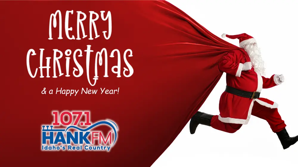 SLIDER - Merry Xmas - Santa Running RIght