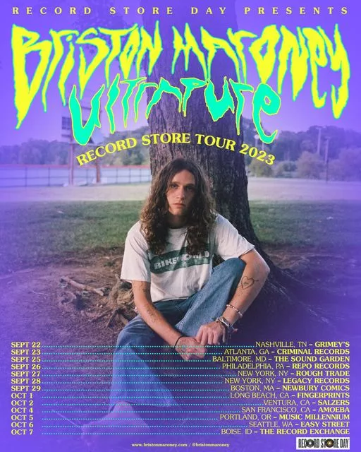 Briston Maroney tour poster