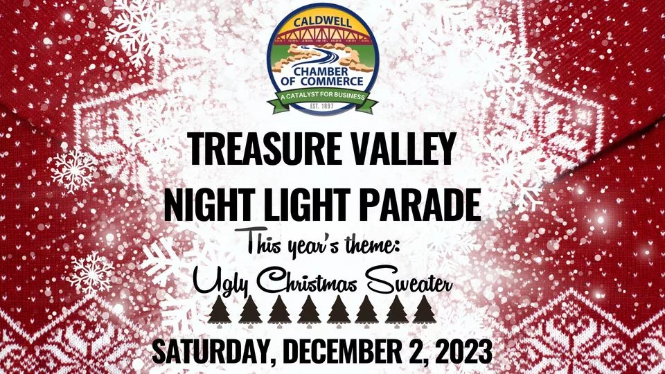 Treasure Valley Night Light parade poster