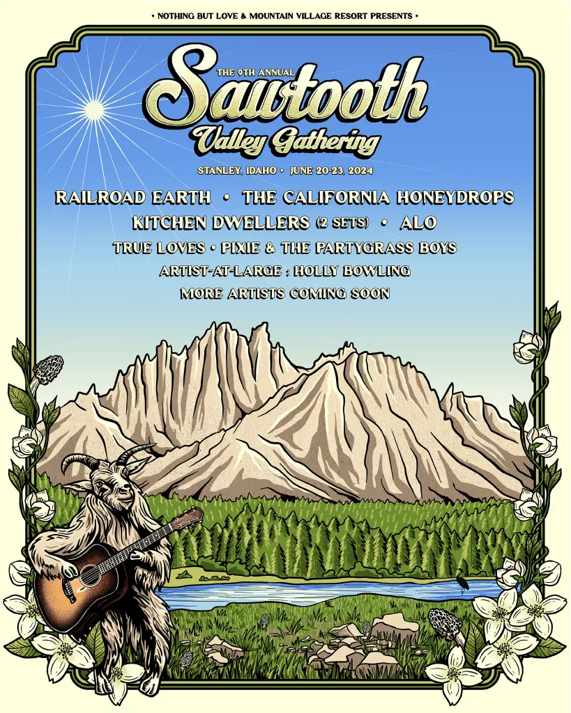 Sawtooth Valley Gathering poster