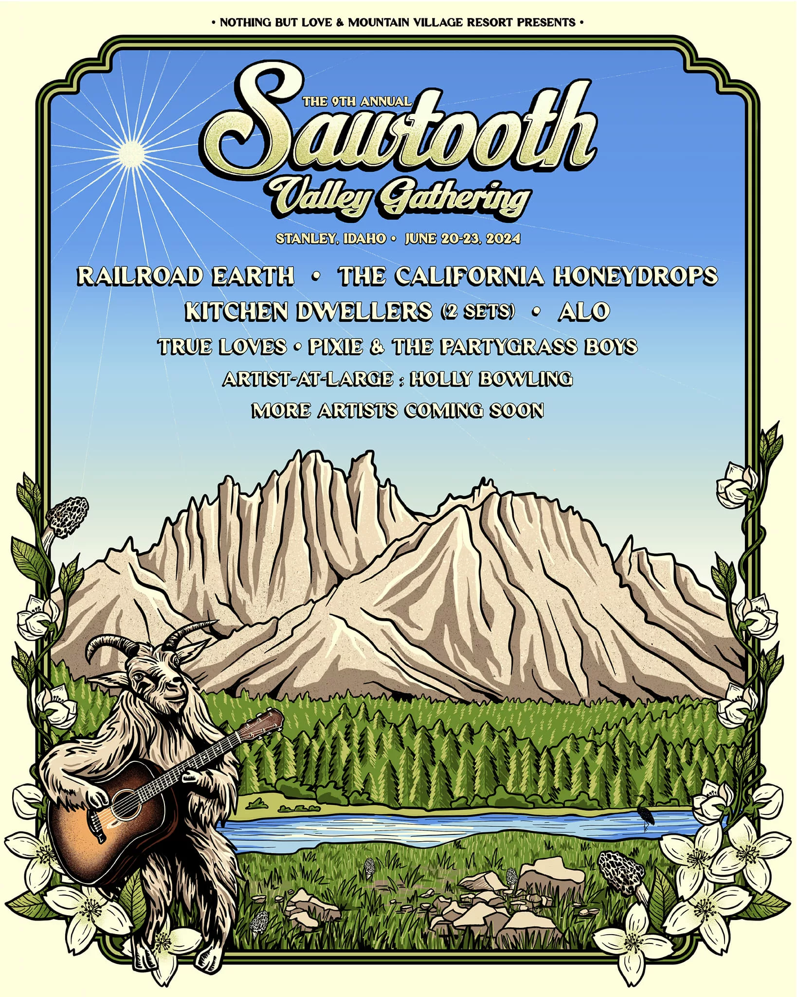 Sawtooth Valley Gathering poster