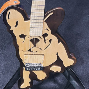 ClerkHound dog guitar
