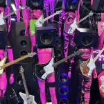 Guitar mannequins