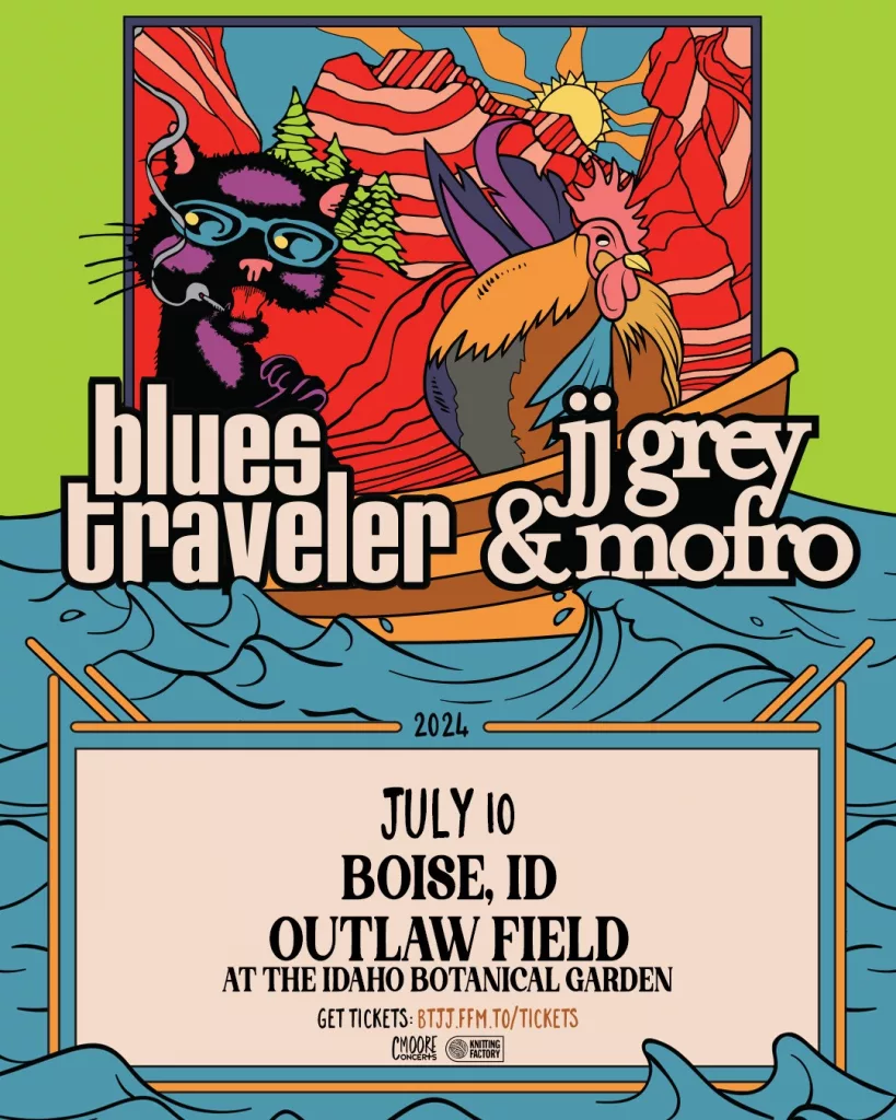 Blues Traveler JJ Grey Poster