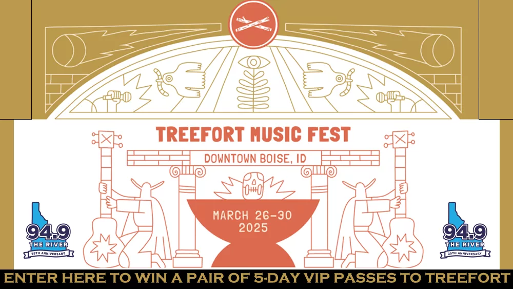 Win a 5 day VIP pass for the 2025 Treefort Music Festival.