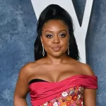 Quinta Brunson at the 2023 Vanity Fair Oscar Party at the Wallis Annenberg Center. BEVERLY HILLS^ CA. March 12^ 2023: