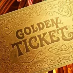 golden ticket/ willy Wonka