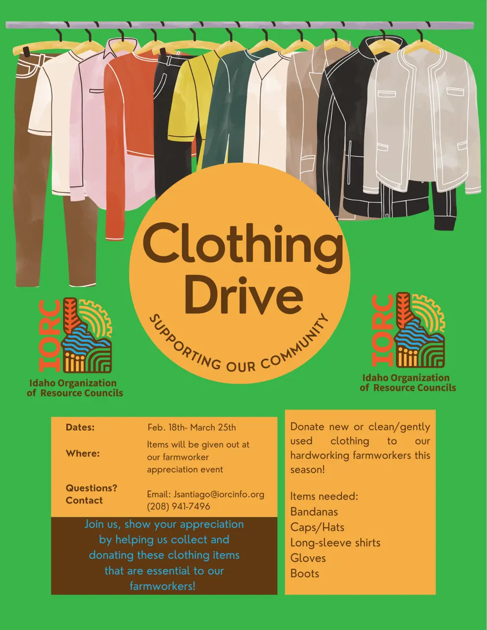 clothing drive