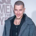 Taz Skylar attends the Men of the Year in Association with BOSS at The Royal Opera House London^ England^ UK - November 15^ 2023