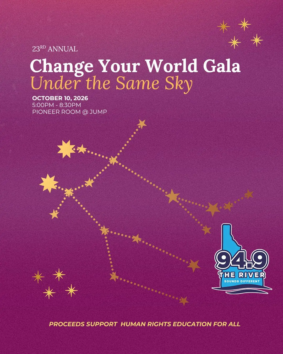 CHANGE YOUR WORLD GALA