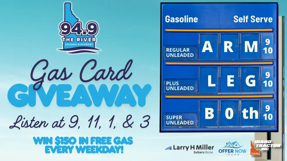 Gas Card Giveaway