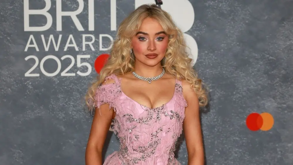 Sabrina Carpenter attends The BRIT Awards 2025 at Intercontinental Hotel at The O2 in London^ England. London^ United Kingdom - March 01^ 2025