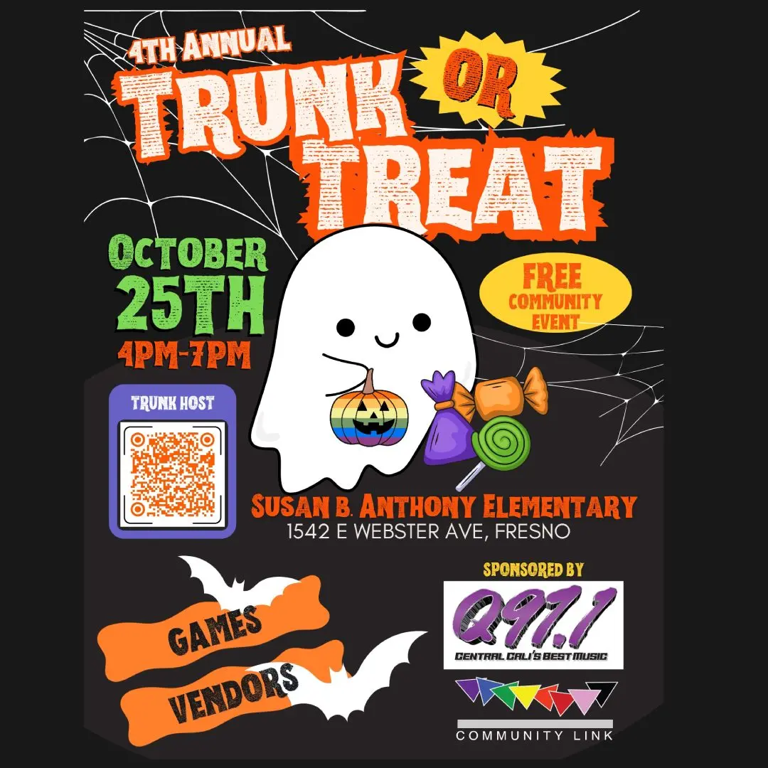 trunk or treat halloween flyer
