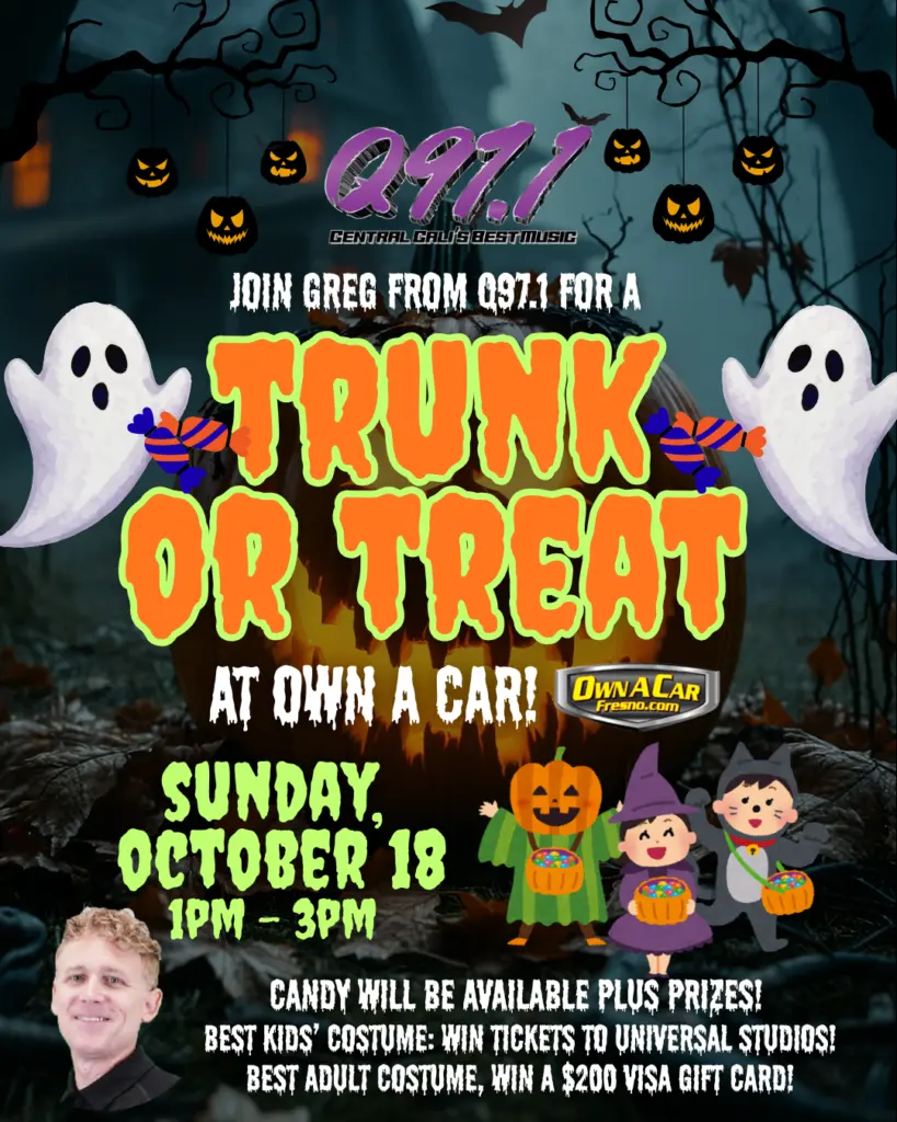 Trunk or Treat event flyer