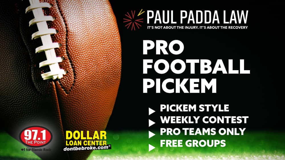 Pro Pickem Contest by Paul Padda