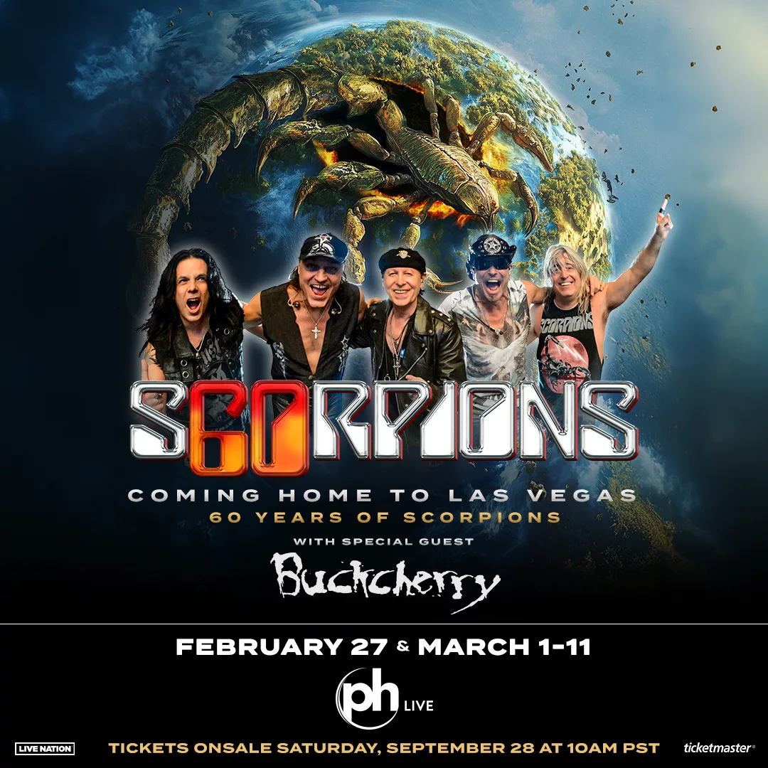 SCORPIONS AT PLANET HOLLYWOOD