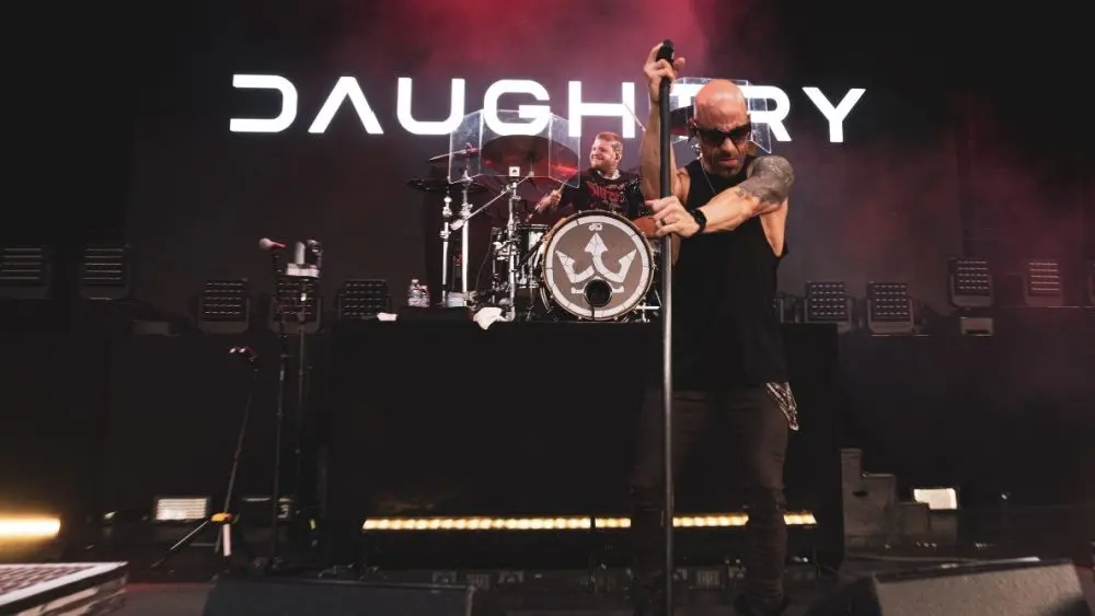 Daughtry performing live at the Pine Knob Music Theater. Clarkston^ MI USA - 09-11-2024