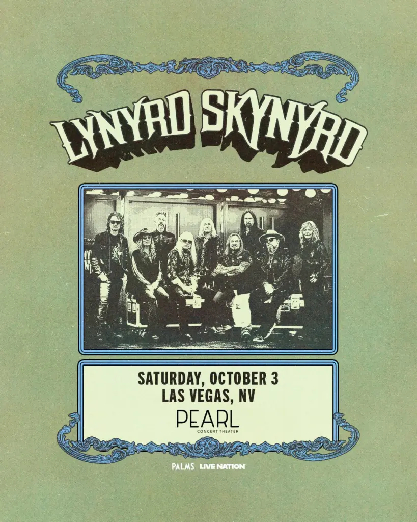 Lynyrd Skynyrd Pearl Concert Theater at Palms Casino Resort October 3