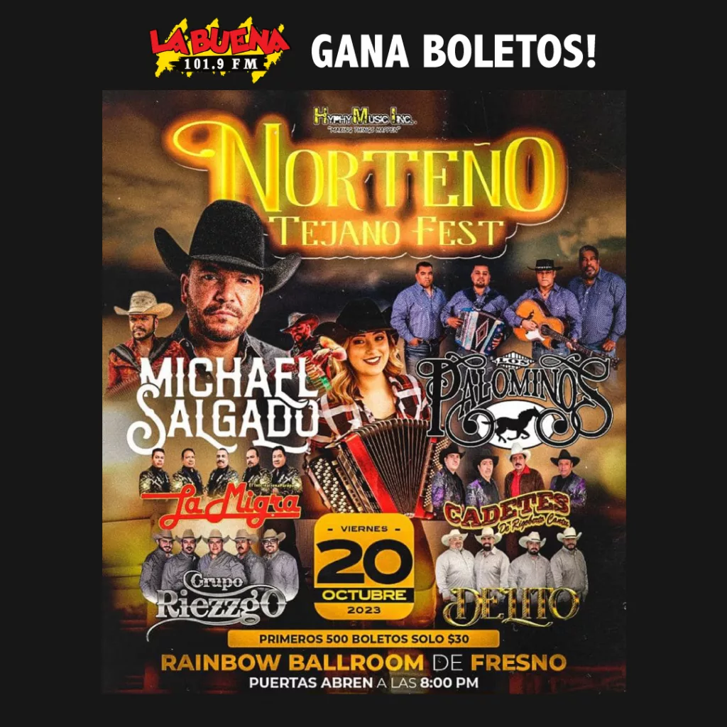 Norteño Tejano Fest en Rainbow Ballroom LA BUENA 101.9 FM KLBN