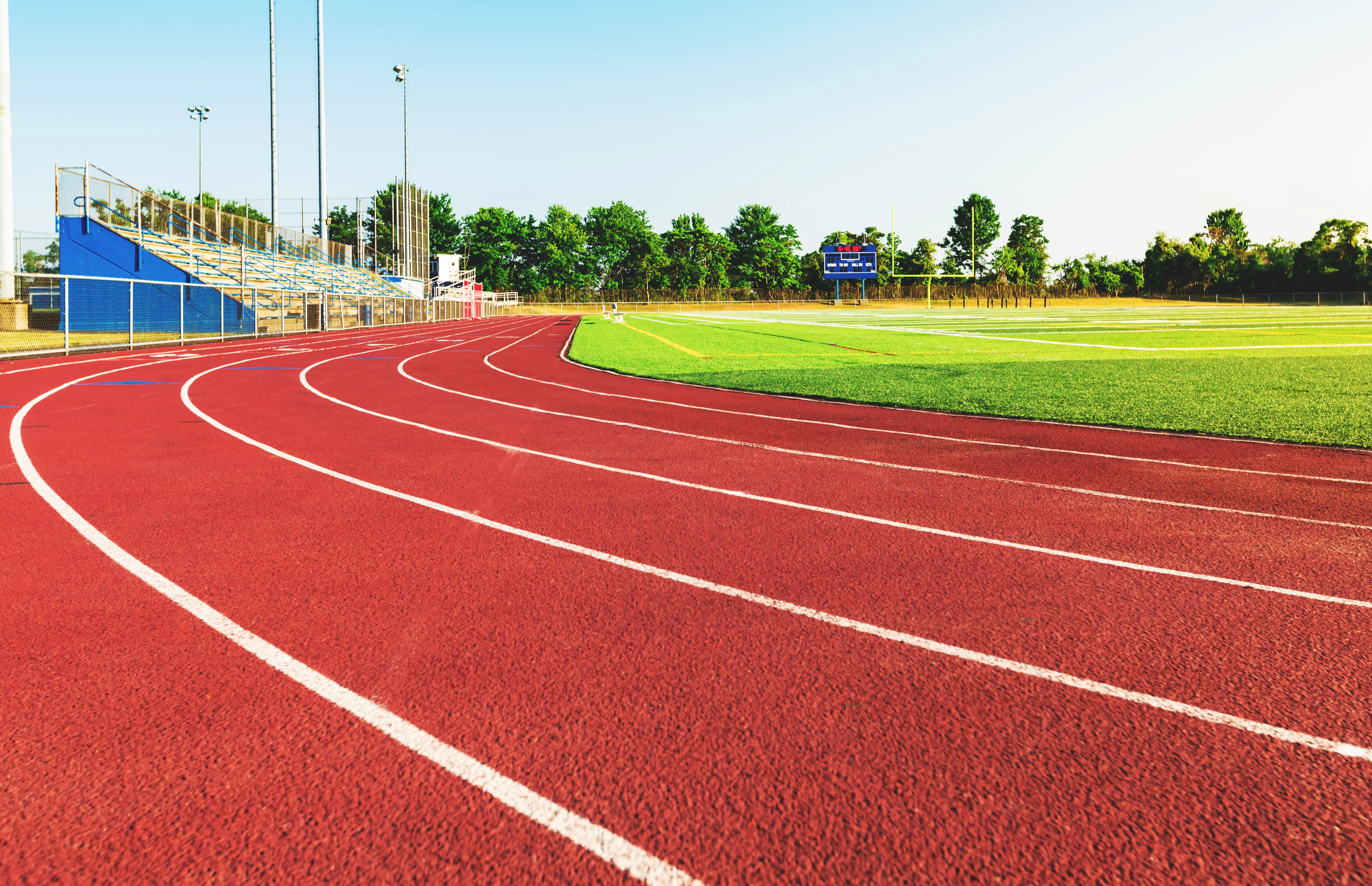 running-track-in-a-sports-stadium