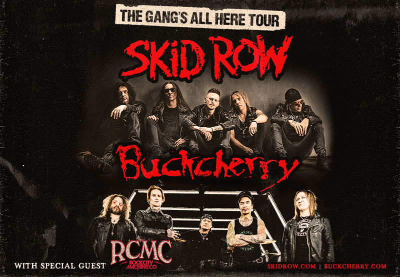 Skid Row and Buckcherry Postponed Rock 104.5