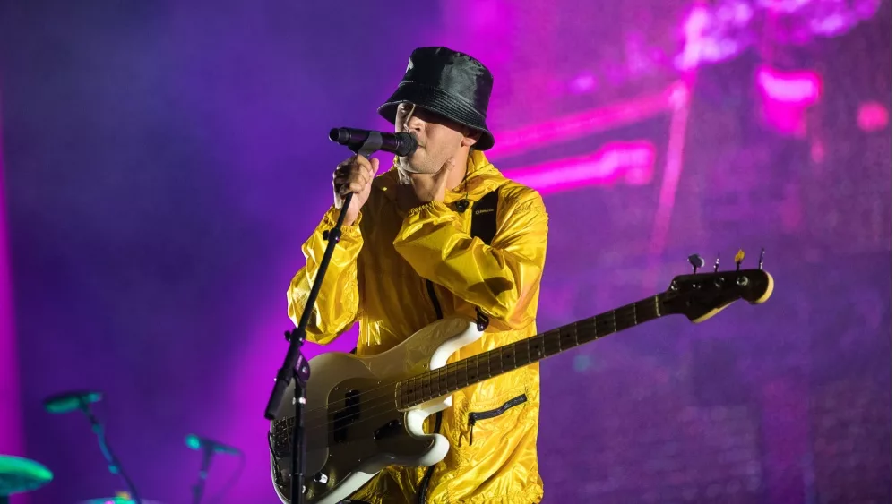 Josh Dun of Twenty One Pilots at Paleo Festival. Nyon^ Switzerland - 23 July 2019