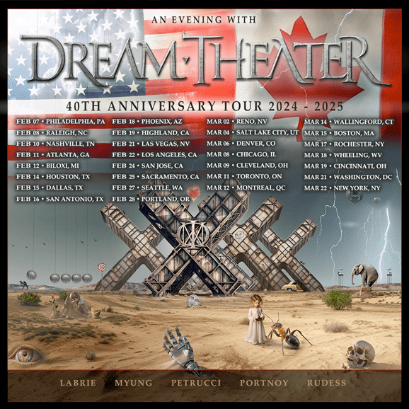 Dream Theatre Tour Flyer