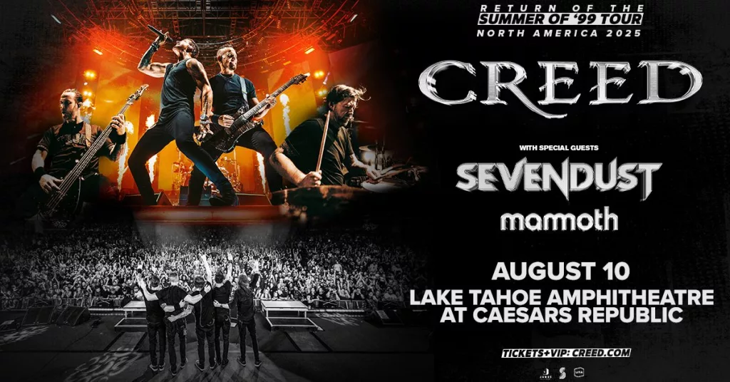 Creed New Art Work for South Lake Tahoe