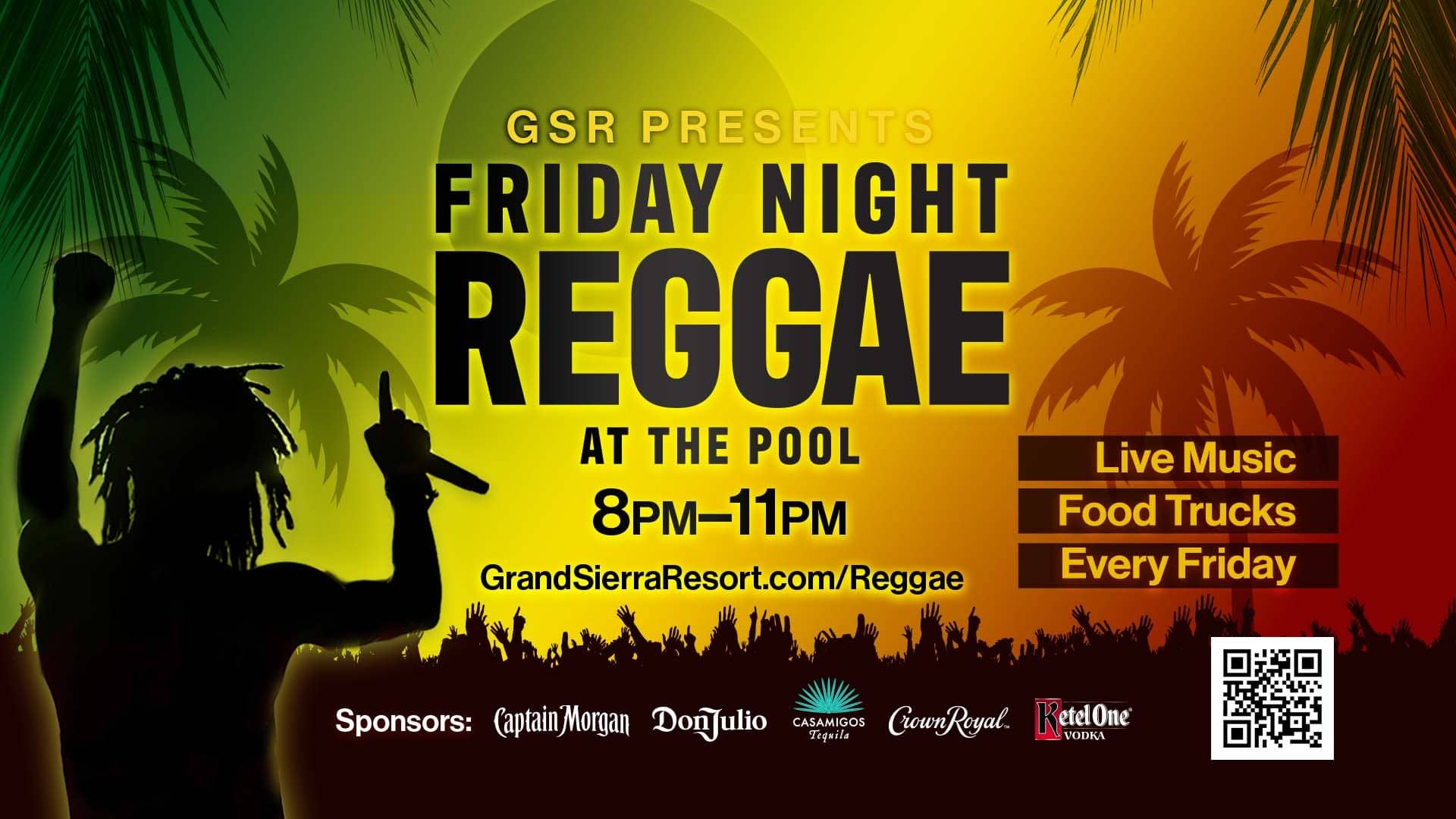 Friday Night Reggae - Grand Sierra Resort - At the Pool