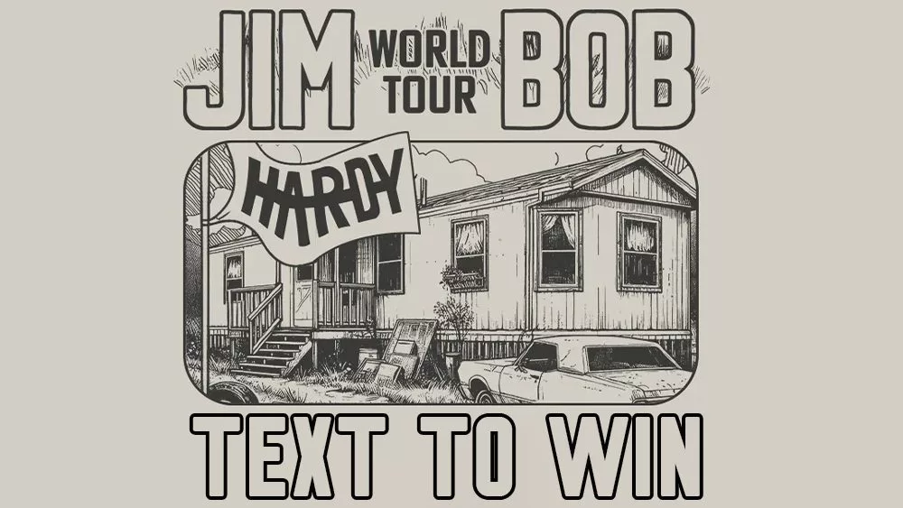 Jim Bob Wolrd Tour Text to Win
