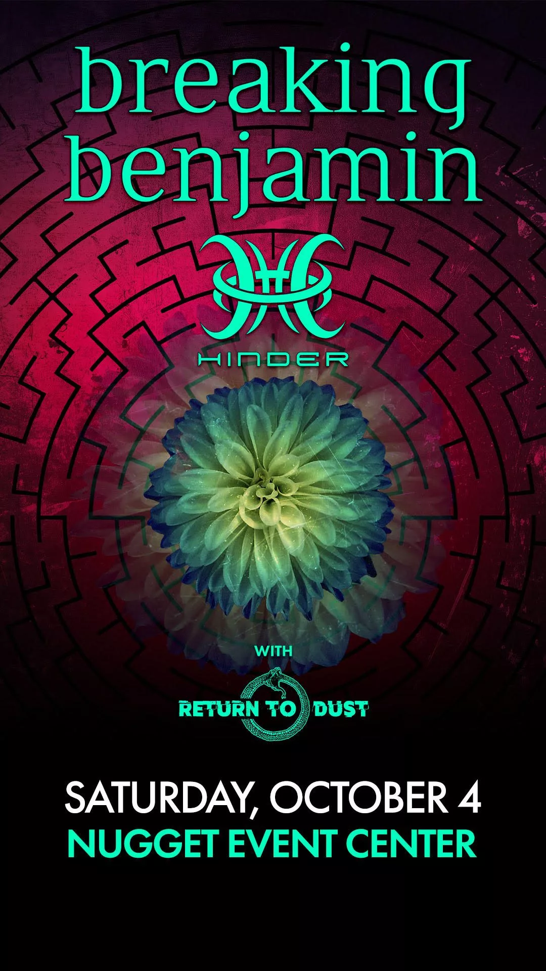 Breaking Benjamin full poster