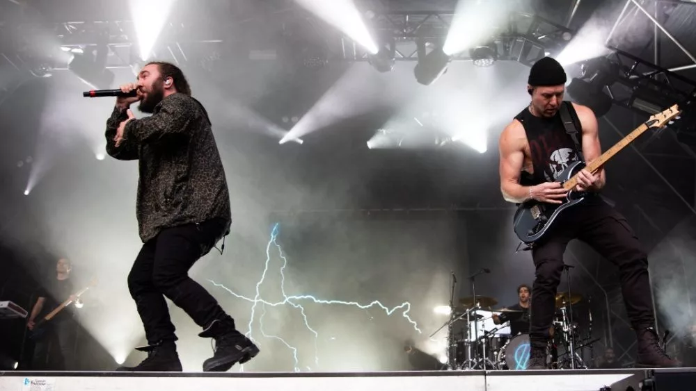 I Prevail perform live at slam dunk festival uk. Leeds^ United Kingdom^ 26th may 2024