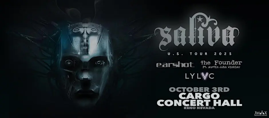 Saliva Reno - Cargo Concert Hall