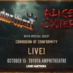 Judas Priest & Alice Cooper 2025 Toyota Ampitheatre