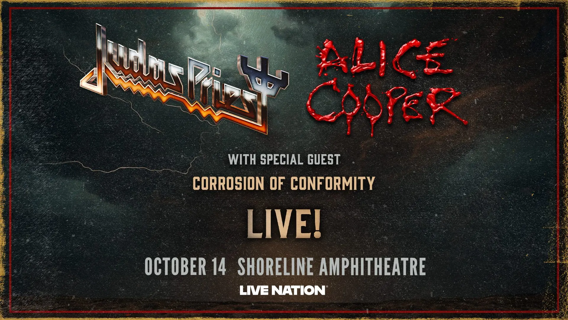 Alice Cooper Shoreline Amphiheater