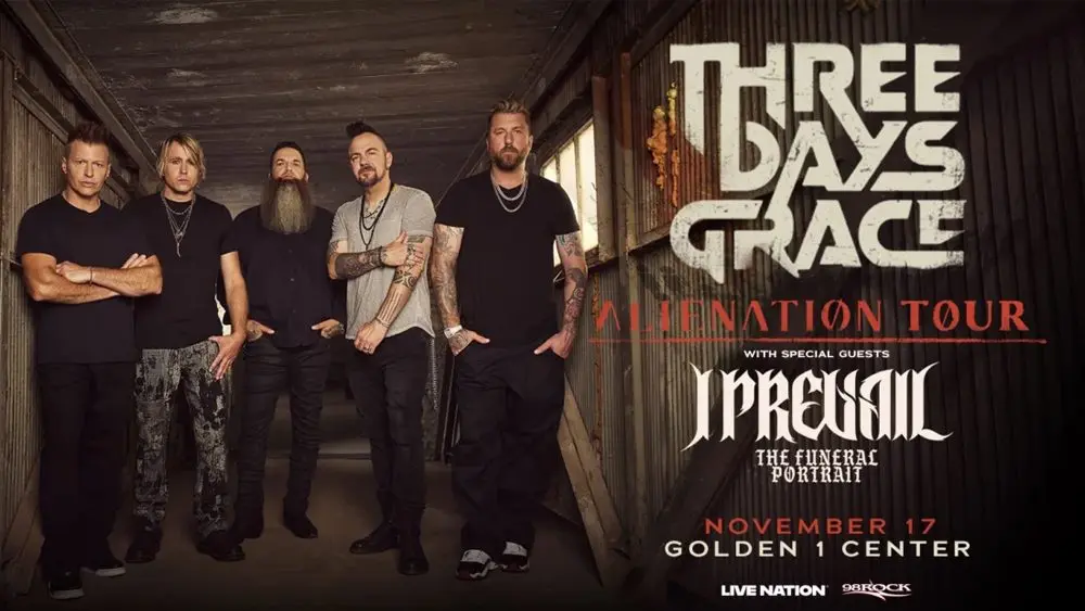 3 days grace, alienation tour