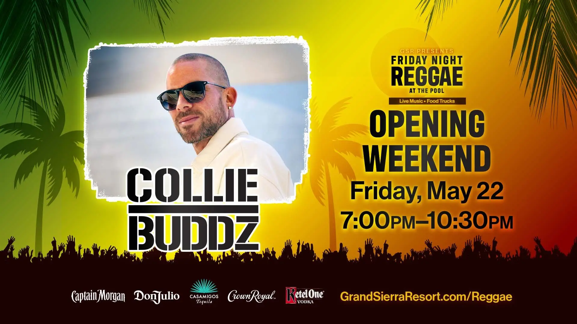 Collie Buddz - GSR Pool Friday May 22