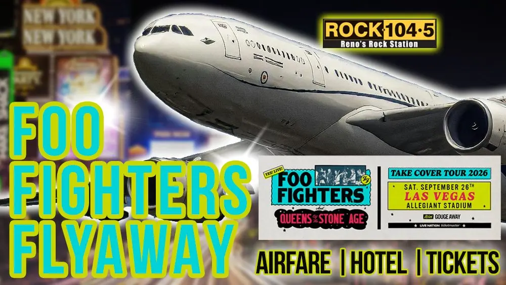 FOO FIGHTERS LAS VEGAS FLYAWAY - LISTEN TO QUALIFY