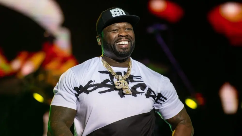 Curtis Jackson^ aka 50 Cent is performing on the concert within the framework of the "Haya" festival YEREVAN^ ARMENIA. July 01